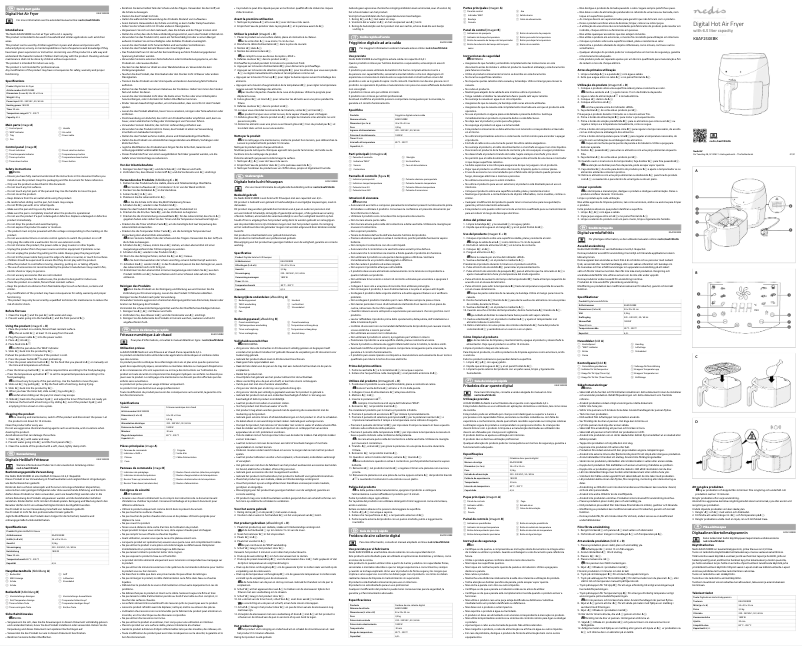 First page image of the manual for KAAF250EBK