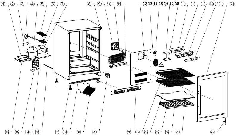Page 1 of the manual Instruction Manual Avanti BCF54S3S