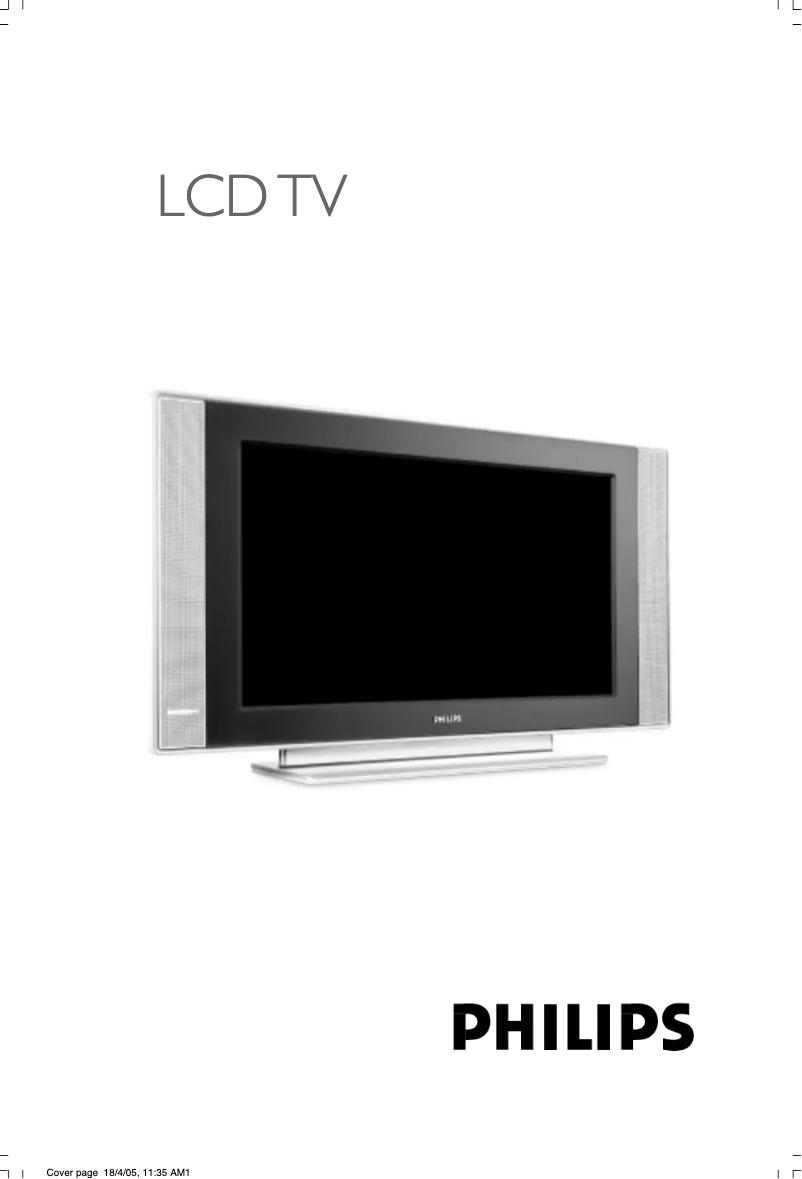 Page 1 of the manual User Manual Philips 26PF5520D