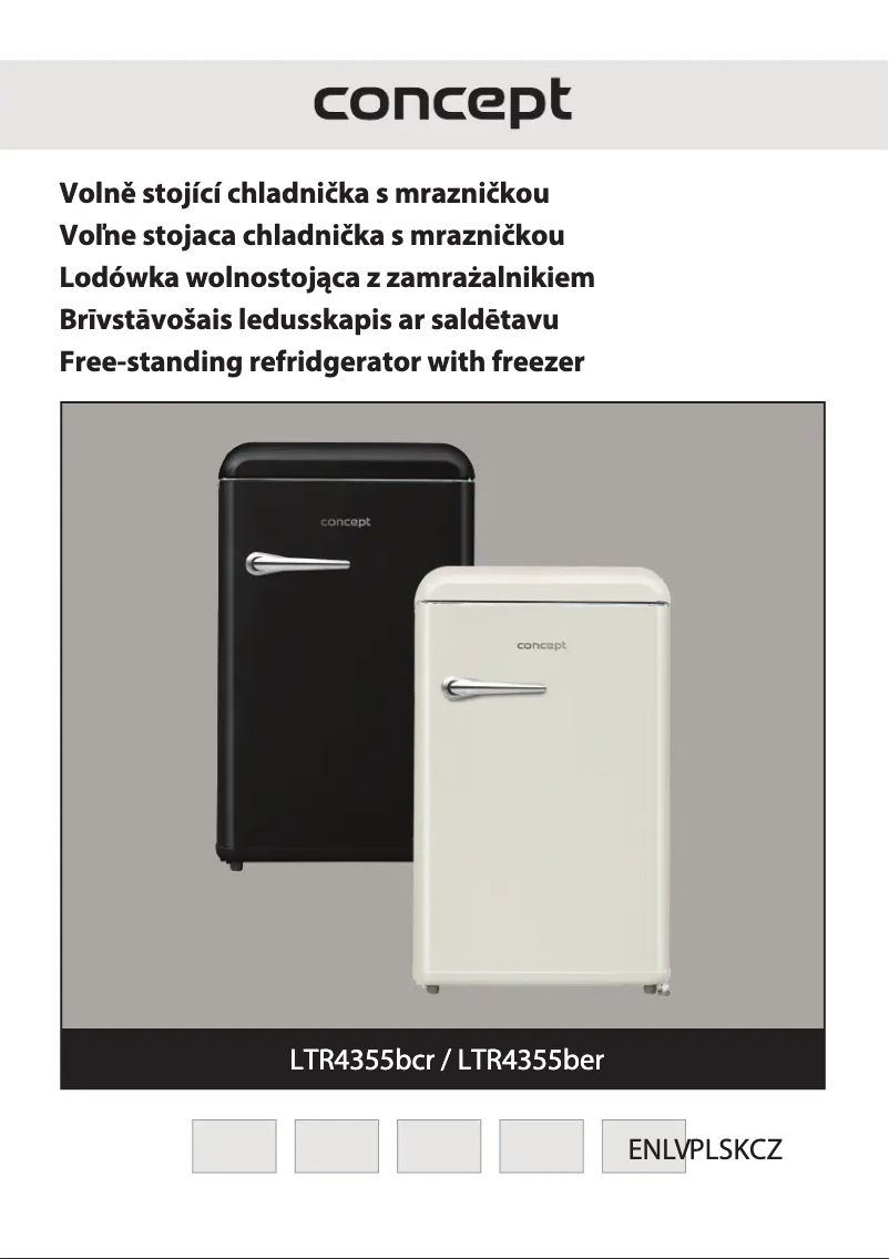 Page 1 of the manual User Manual Concept Retro LTR4355BCR