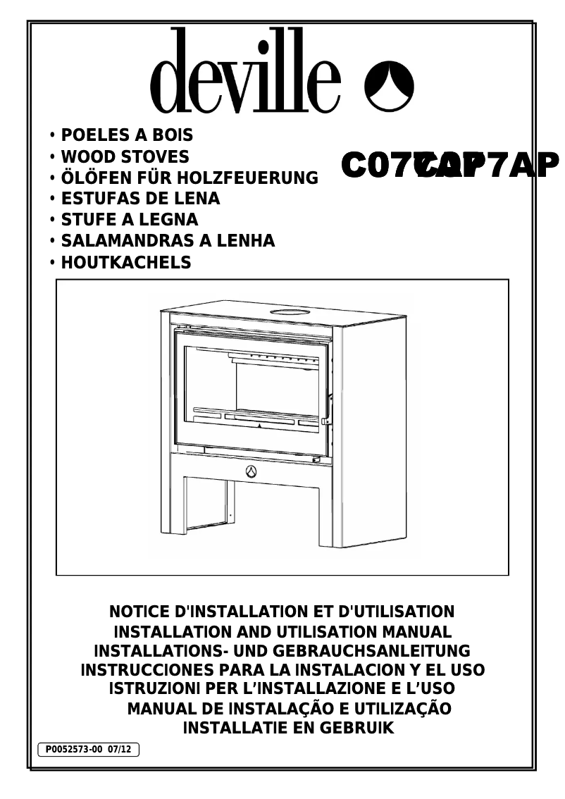 First page image of the manual for Mercury 80