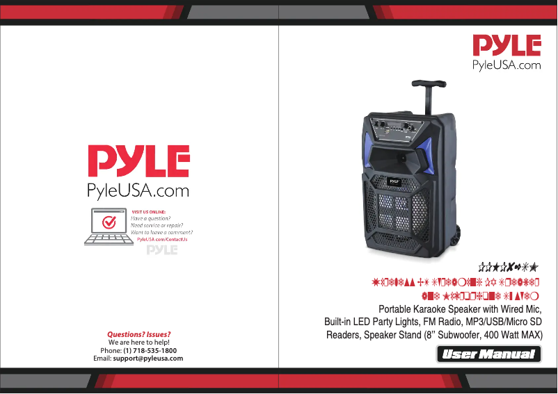 First page image of the manual for CA-PPHP82SM.5