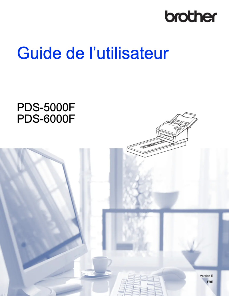 First page image of the manual for PDS-5000F