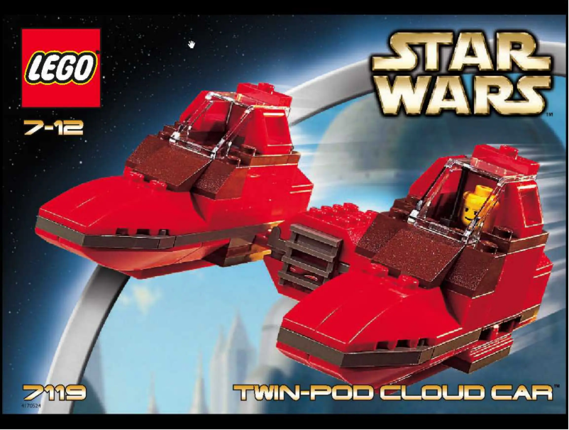 Page 1 of the manual User Manual Lego Star Wars 7119
