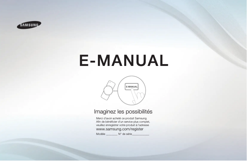 Page 1 of the manual User Manual Samsung PS59D570C2S