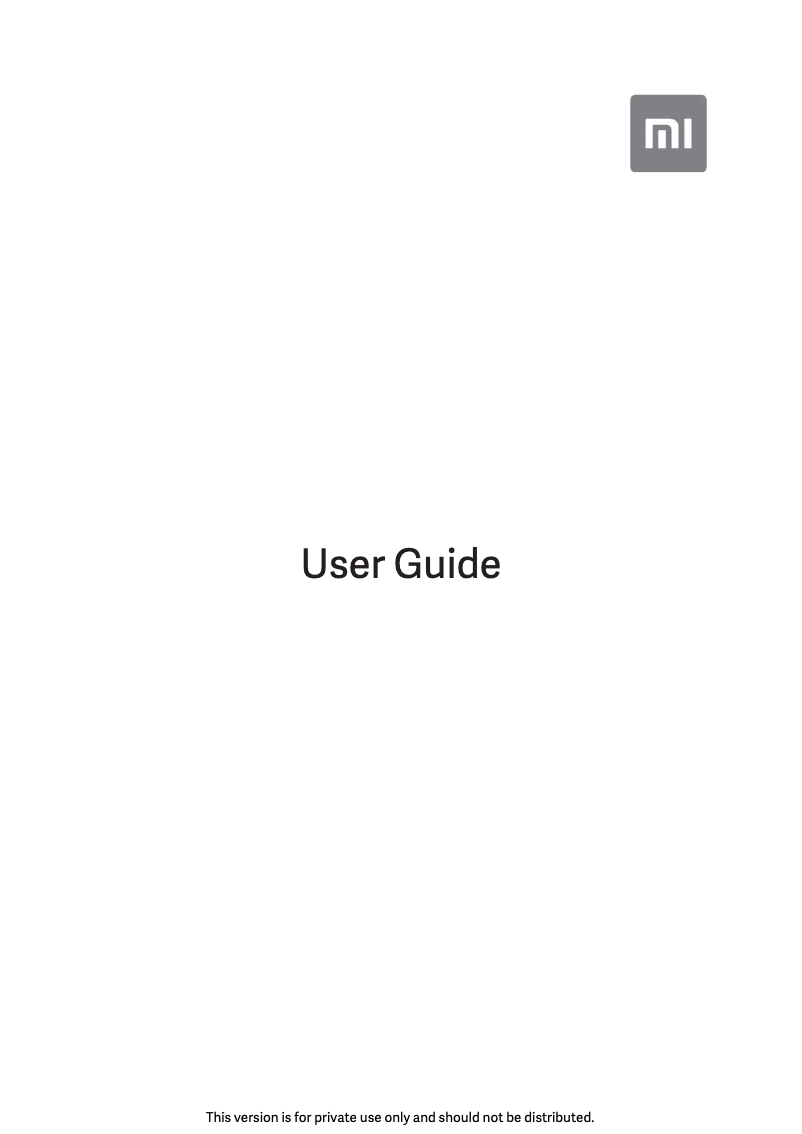 First page image of the manual for Black Shark 2 Pro