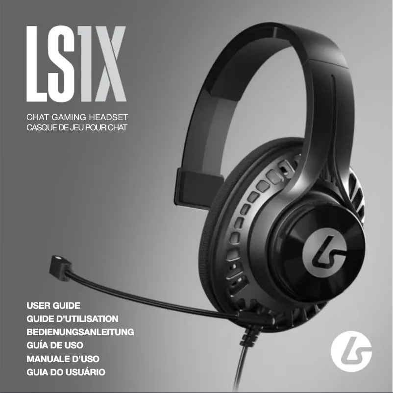 First page image of the manual for LS1X