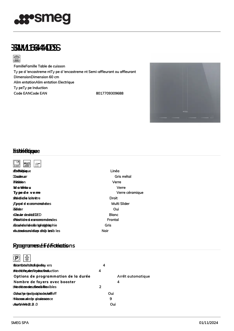 First page image of the manual for SIM1644DS