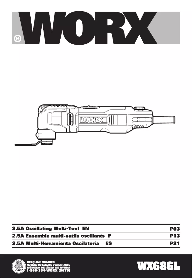 First page image of the manual for WX686L.1