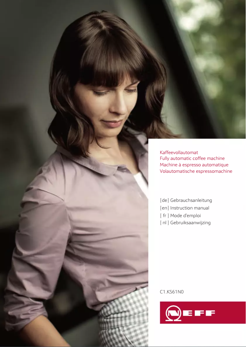 Page 1 of the manual User Manual Neff CKS1561N