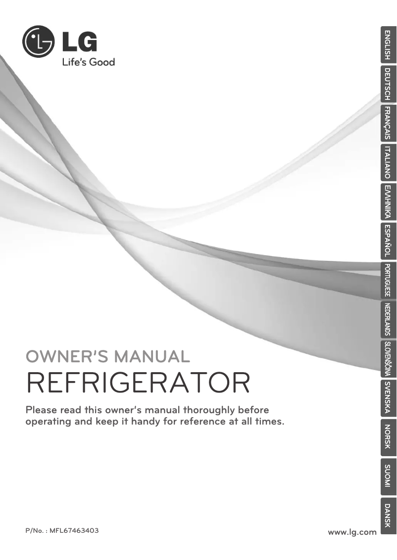 First page image of the manual for GL5141