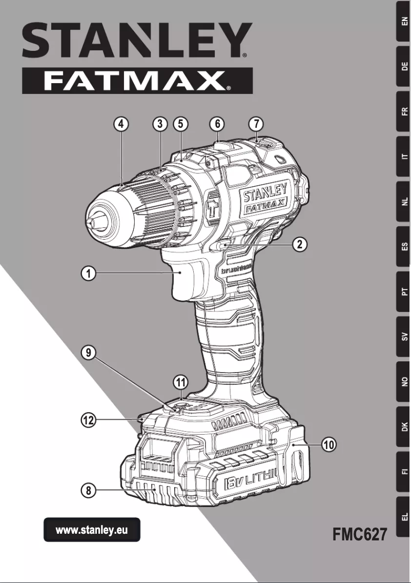 First page image of the manual for Fatmax FMC627