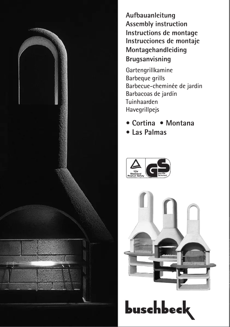 First page image of the manual for Las Palmas