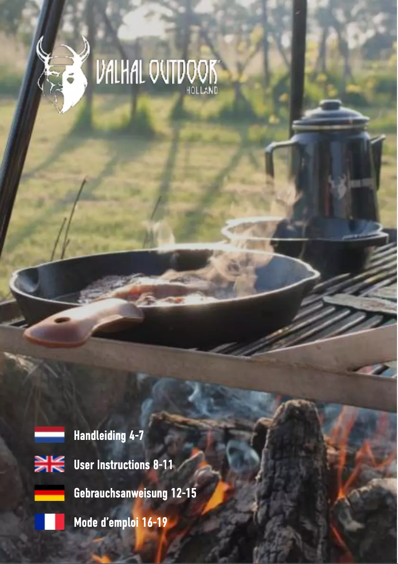 First page image of the manual for Skillet