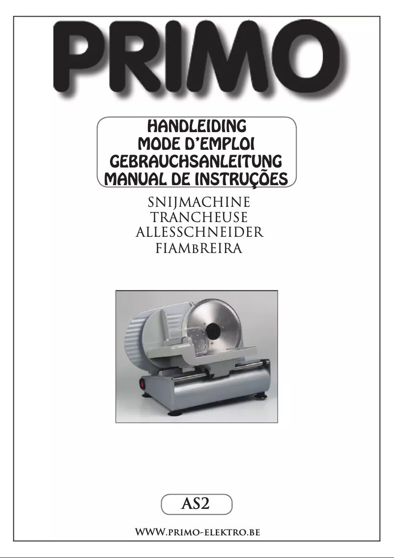 Page 1 of the manual User Manual Quigg AS2