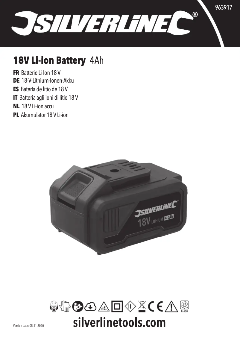 Image de la première page du manuel de l'appareil 963917