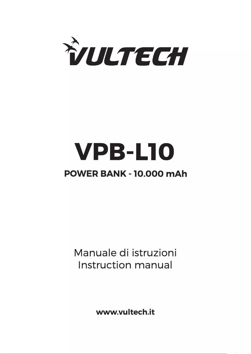 First page image of the manual for VPB-L10