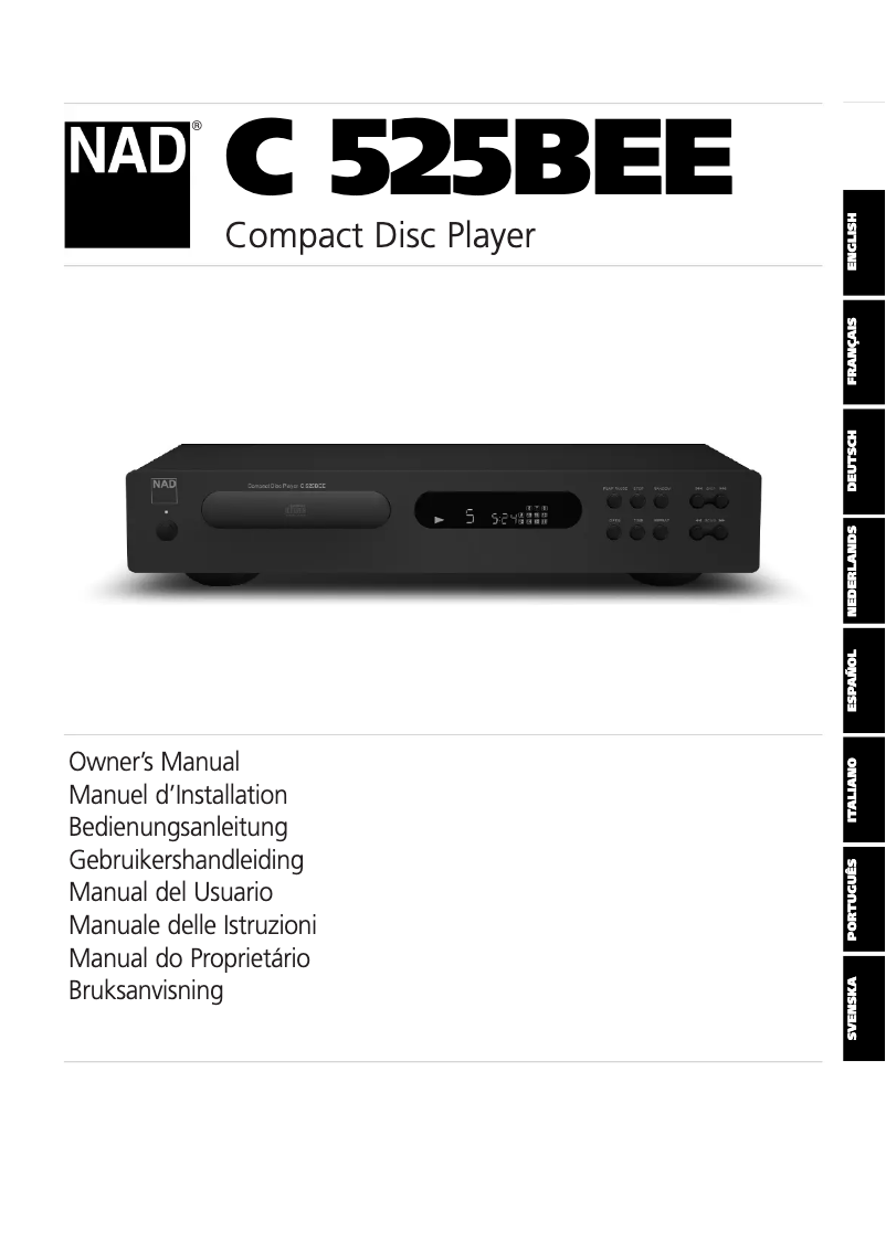 Image de la première page du manuel de l'appareil C 525