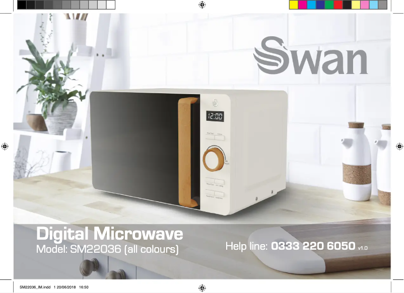 Page 1 de la notice Manuel utilisateur Swan SM22036