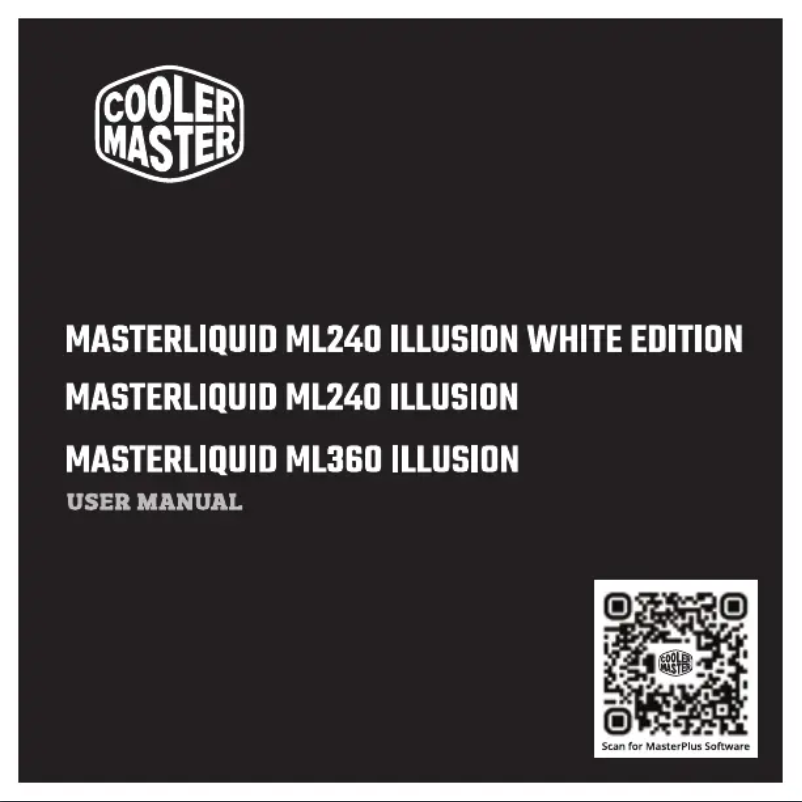 Page 1 of the manual User Manual Cooler Master MasterLiquid ML360 Illusion