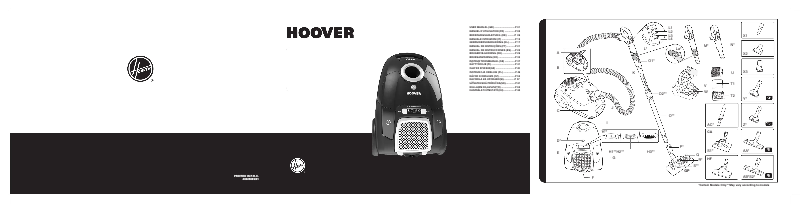 Page 1 of the manual User Manual Hoover TELIOS EXTRA 48