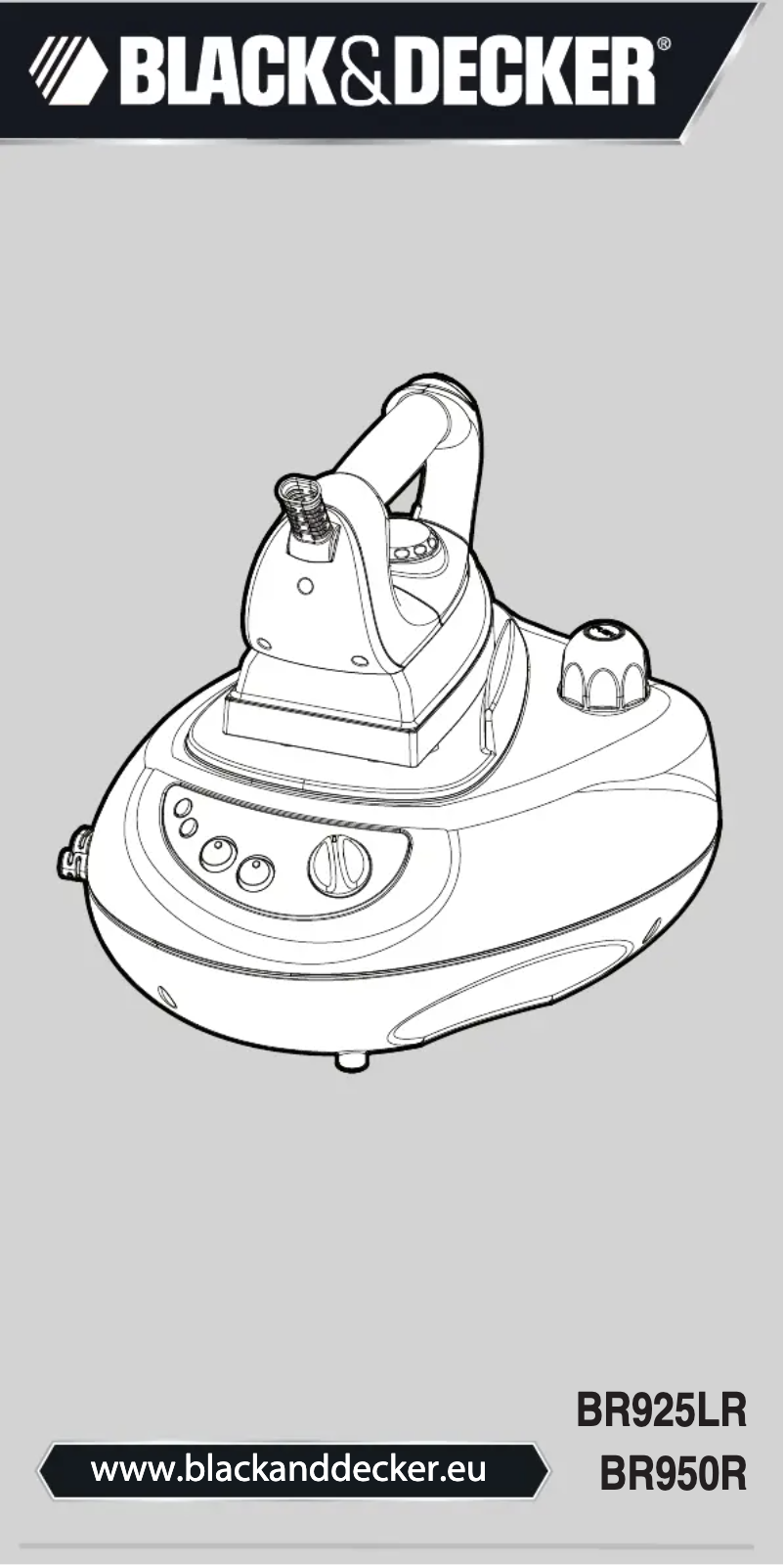 First page image of the manual for BR925LR