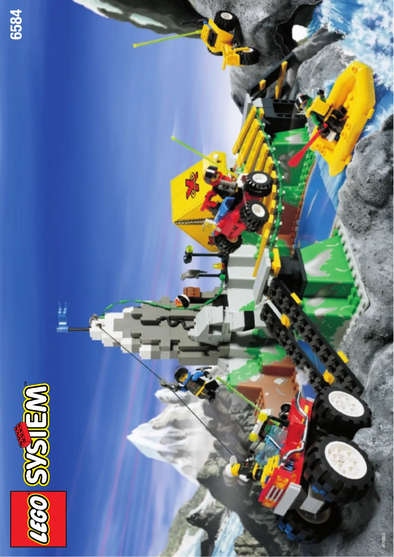 Page 1 of the manual User Manual Lego Canyon Challenge