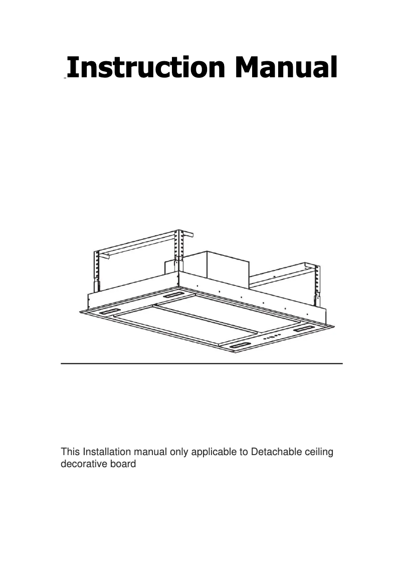 First page image of the manual for RDC 110 IN