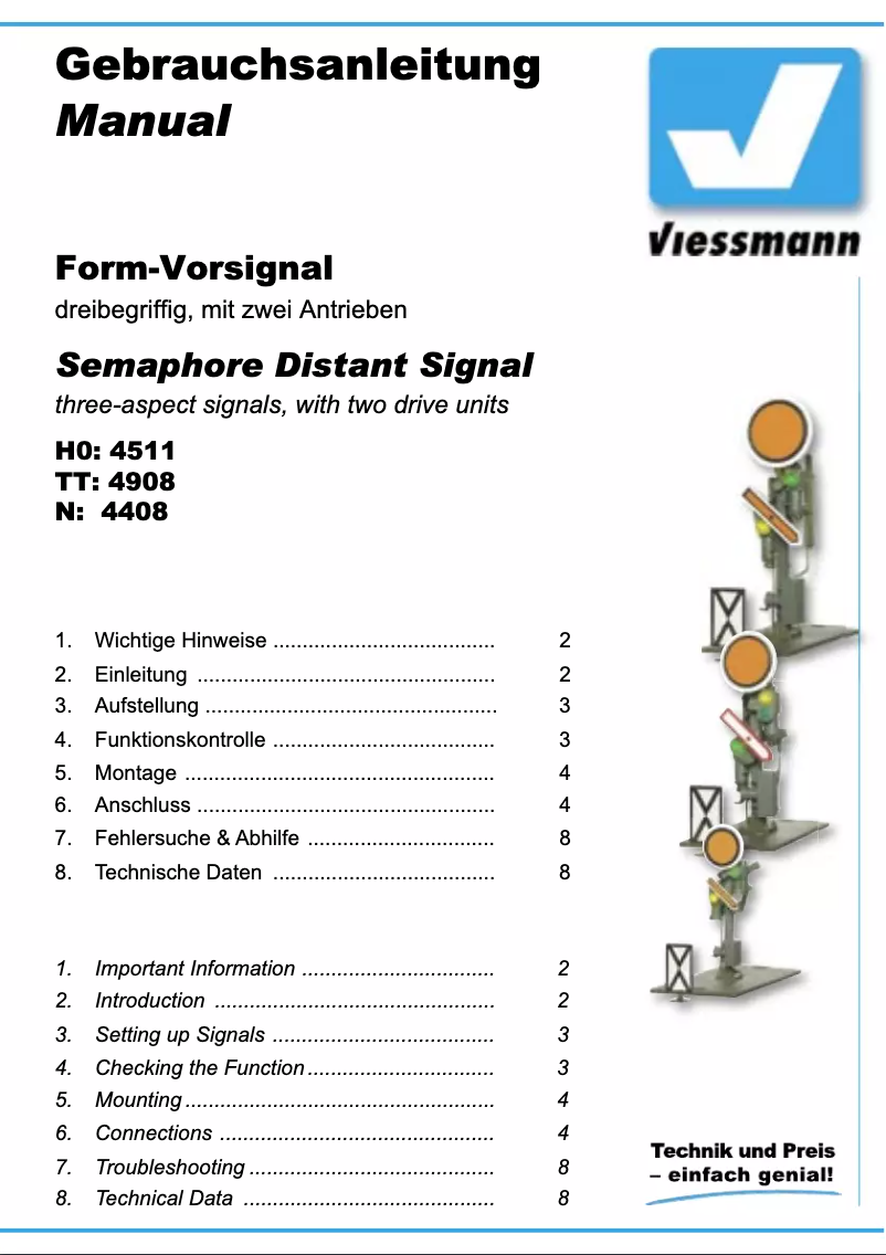 Page 1 of the manual User Manual Viessmann 4511
