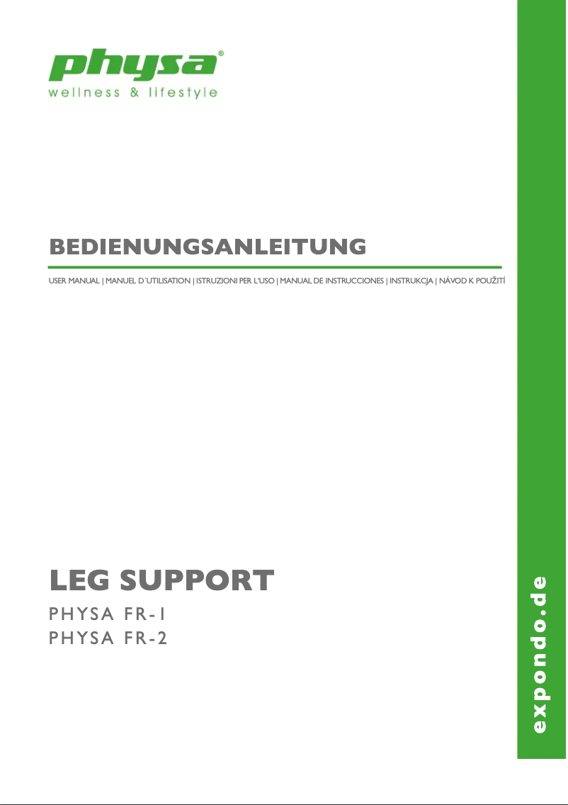 First page image of the manual for FR-1