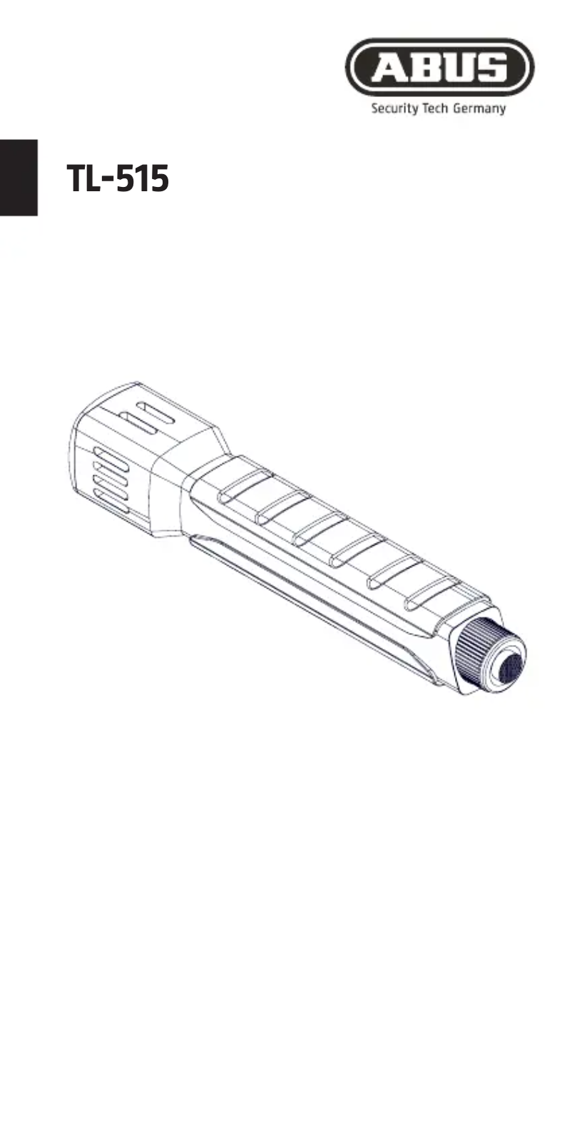 Page 1 of the manual User Manual Abus TL-515