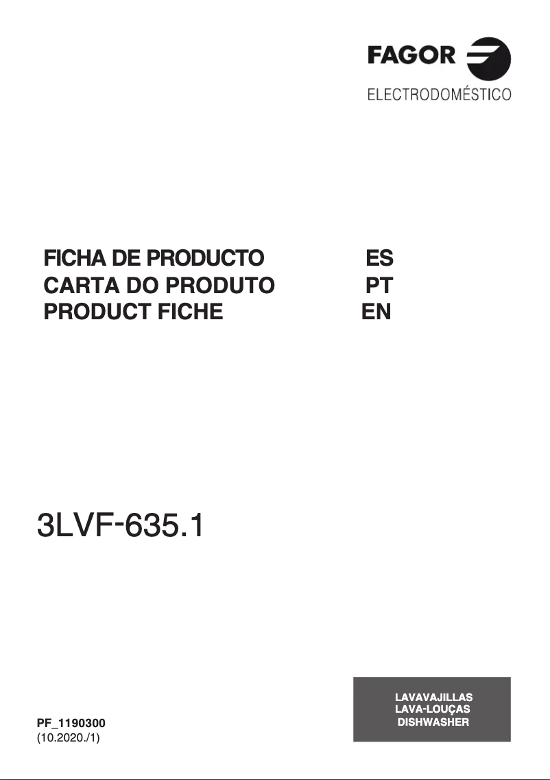 First page image of the manual for 3LVF-635.1
