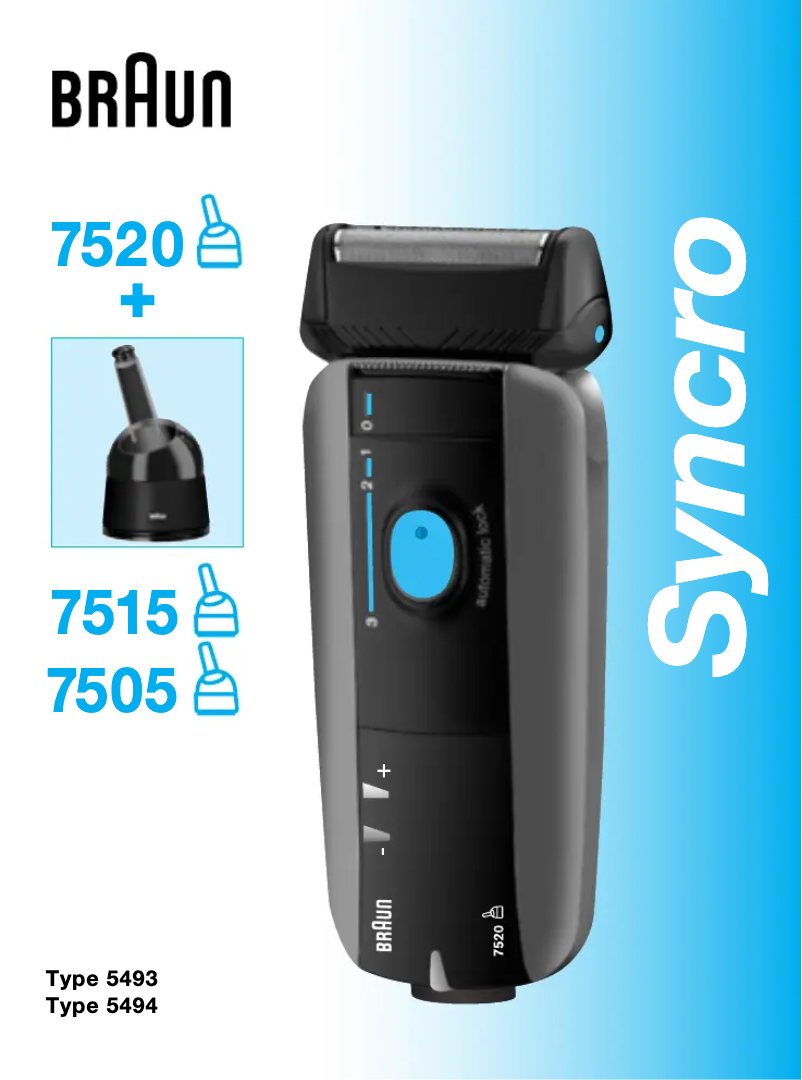 First page image of the manual for Syncro 7520