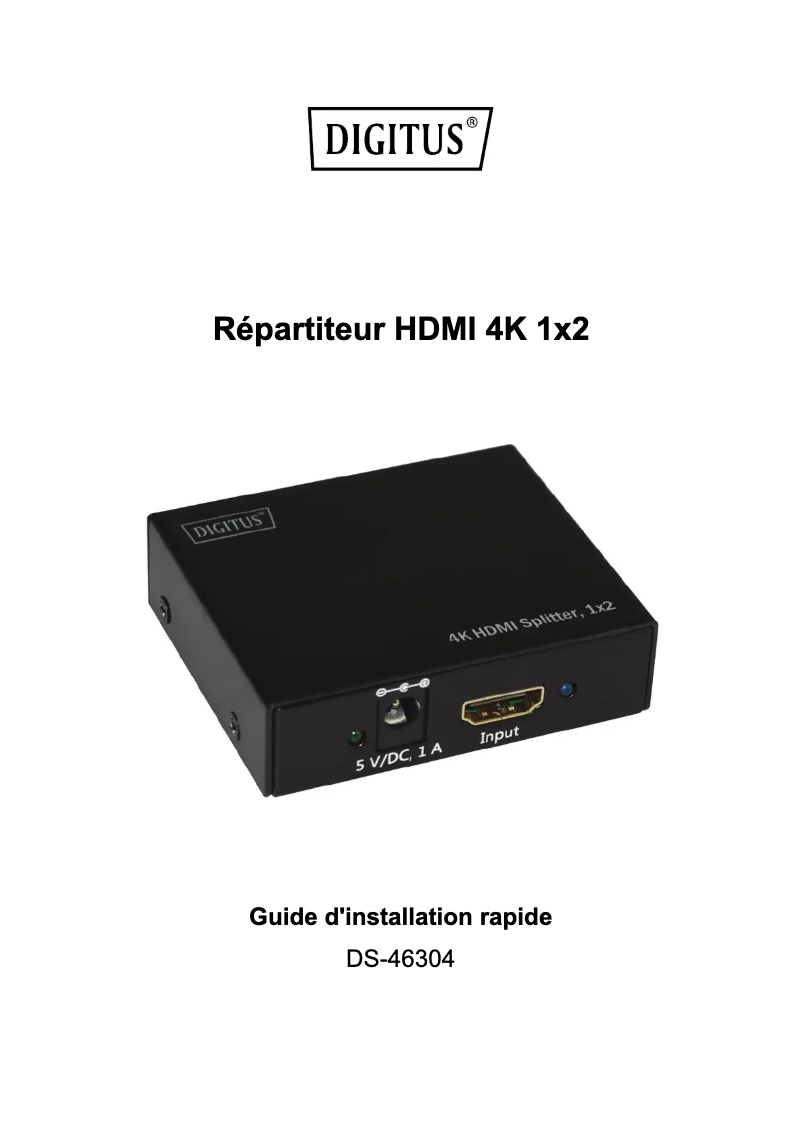First page image of the manual for DS-46304