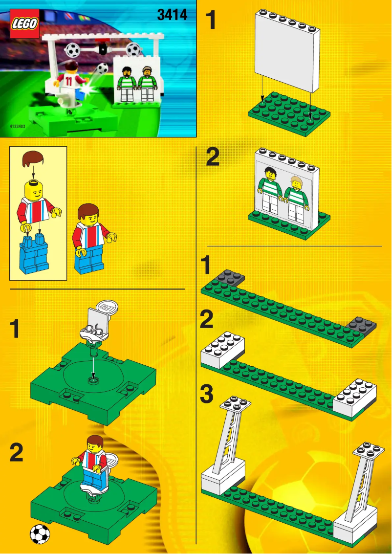 Page 1 of the manual User Manual Lego PRECISION SHOOTOING