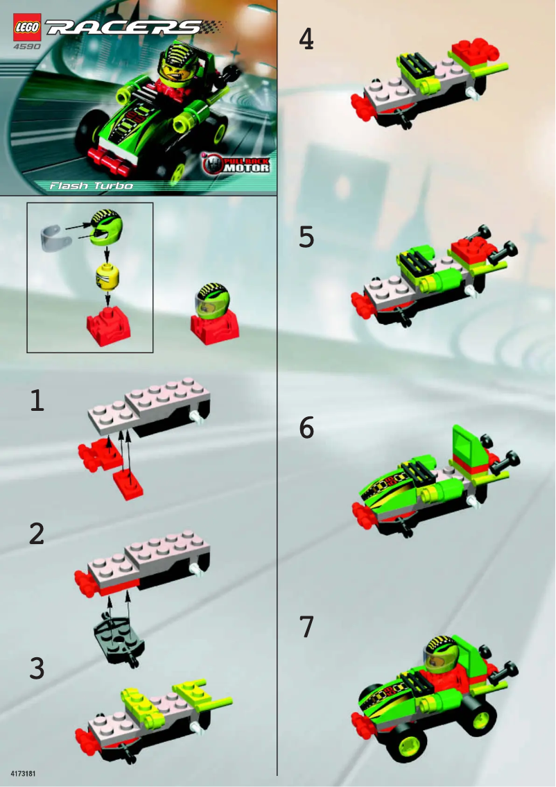 Page 1 of the manual User Manual Lego Flash Turbo