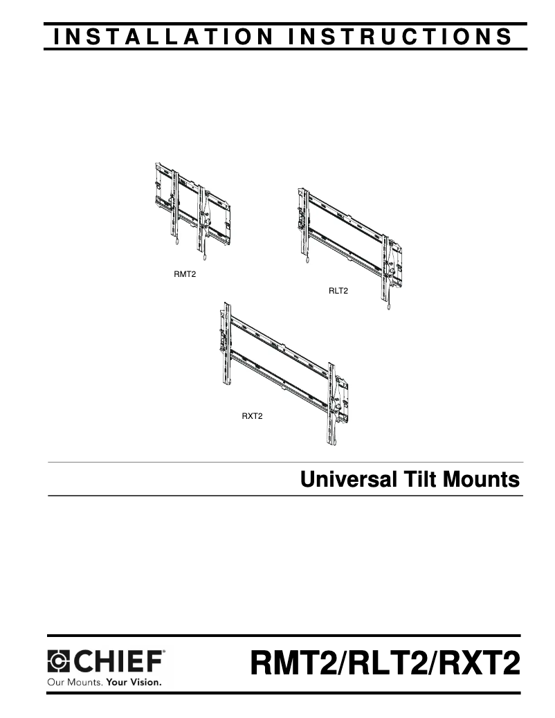 First page image of the manual for RMT2