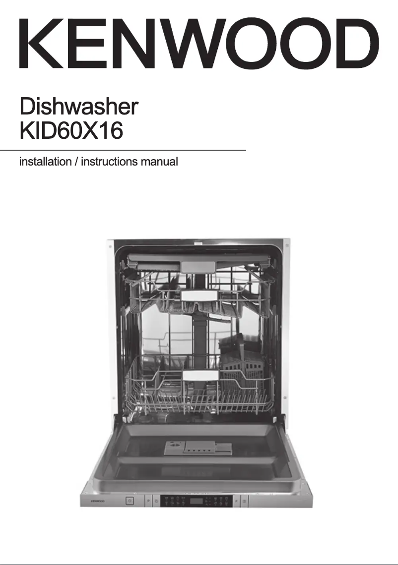 Page 1 of the manual User Manual Kenwood KID60X16