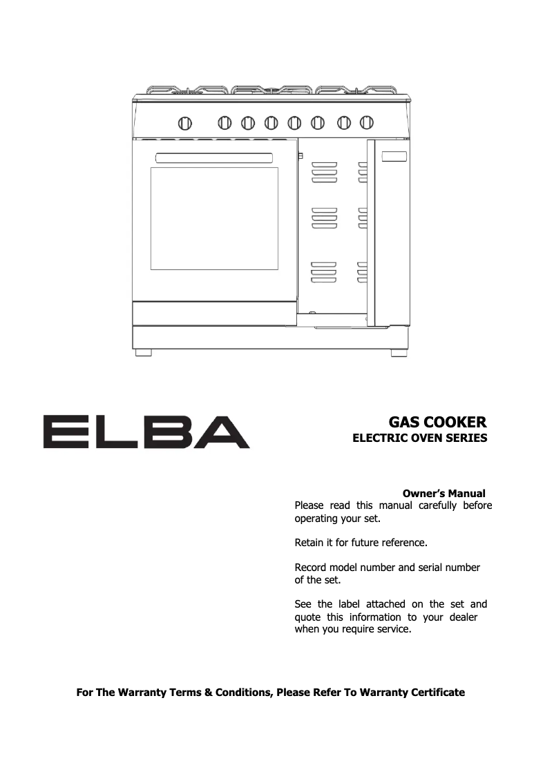 First page image of the manual for EGC-C9784E(BK)