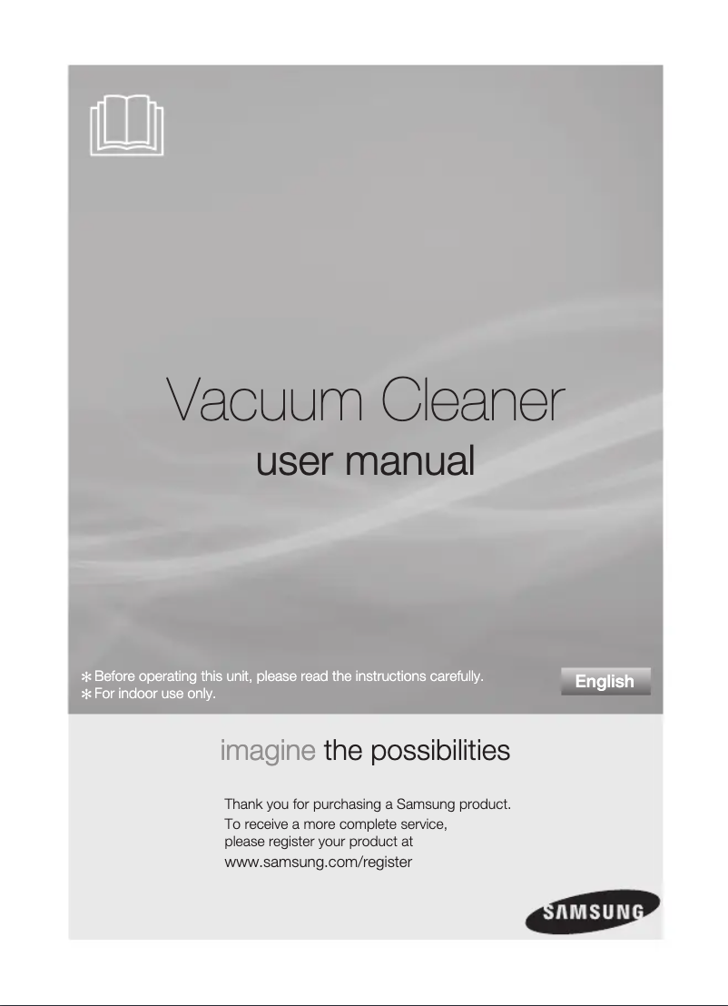 Page 1 of the manual User Manual Samsung SC4751
