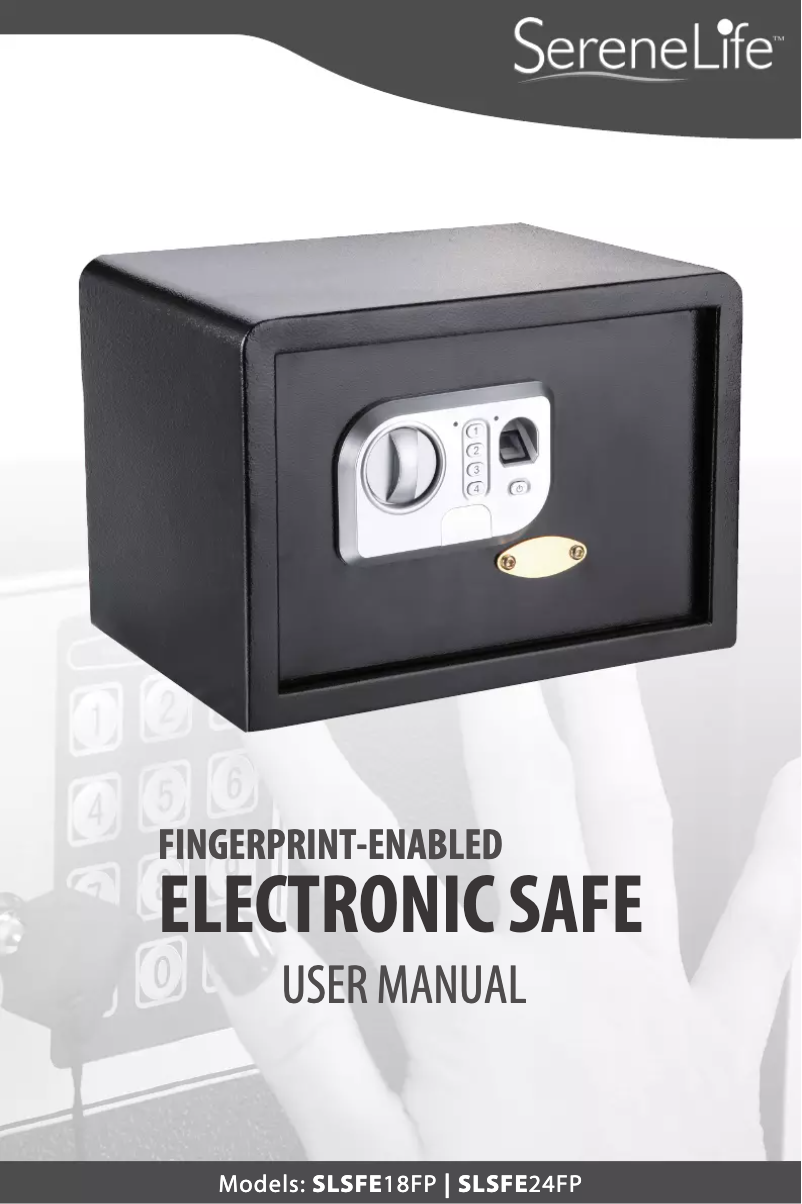 Page 1 of the manual User Manual SereneLife SLSFE18FP
