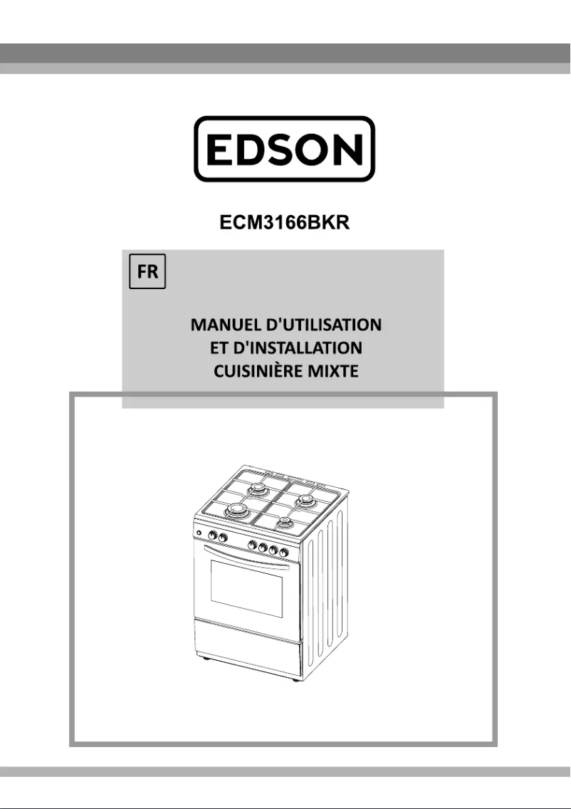 First page image of the manual for ECM3166BKR