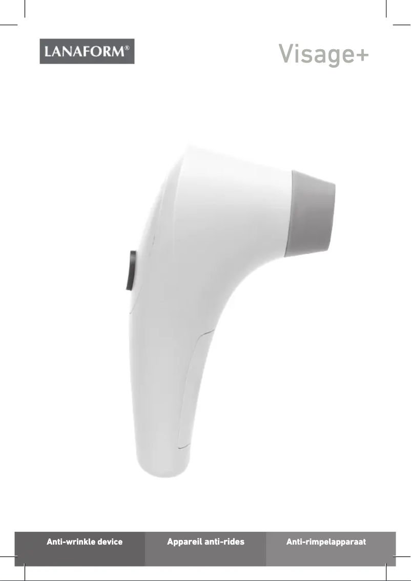 Page 1 of the manual User Manual Lanaform Visage+