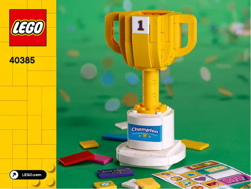 Page 1 of the manual User Manual Lego Iconic 40385