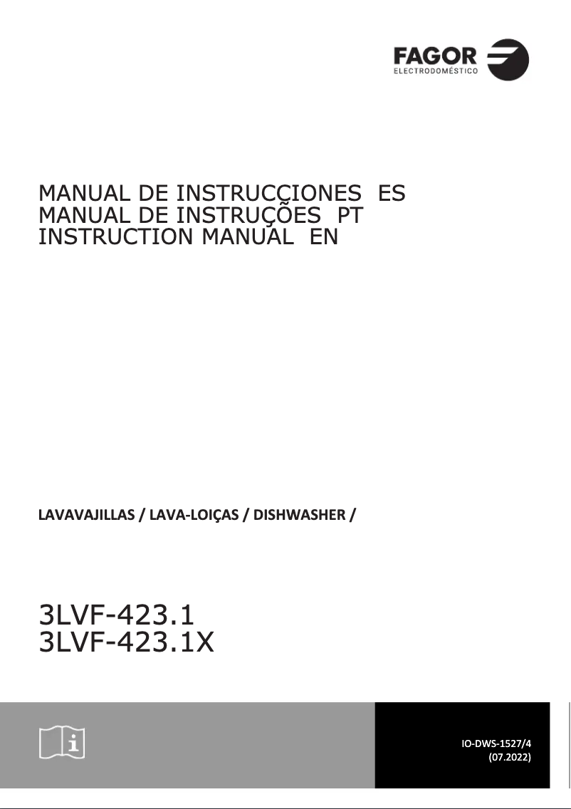 First page image of the manual for 3LVF-423.1X