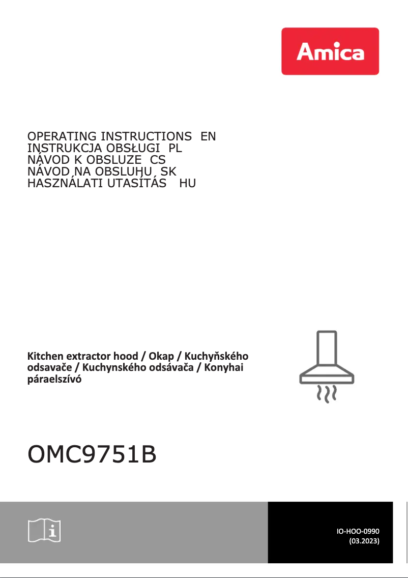 First page image of the manual for OMC9751B
