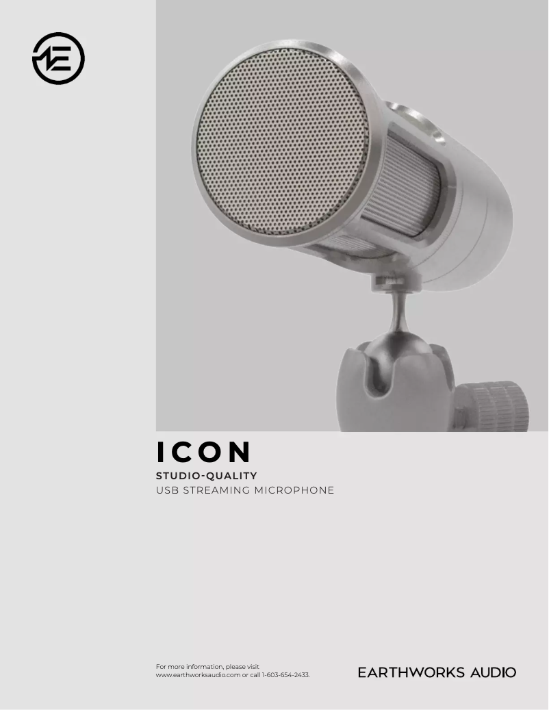 Image de la première page du manuel de l'appareil Icon