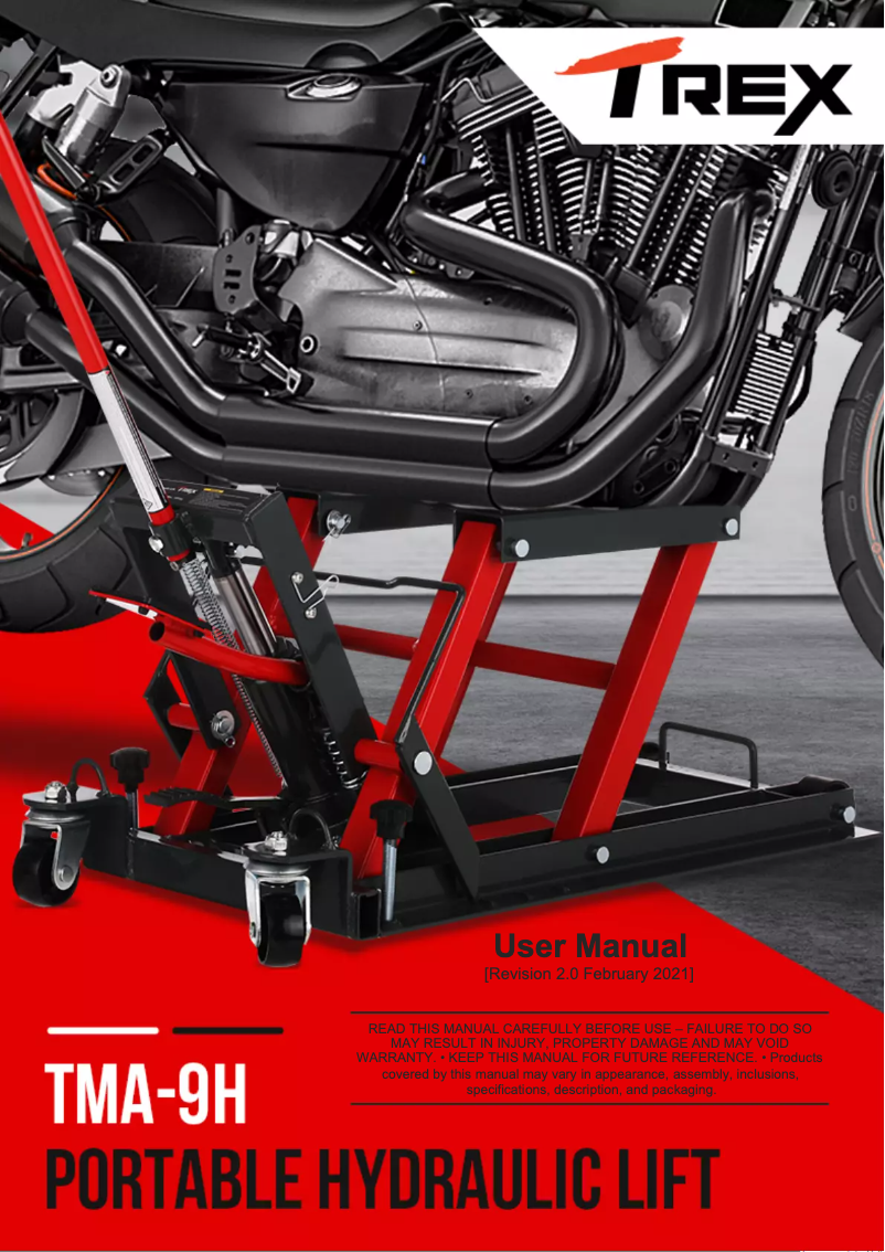 First page image of the manual for TMA-9H