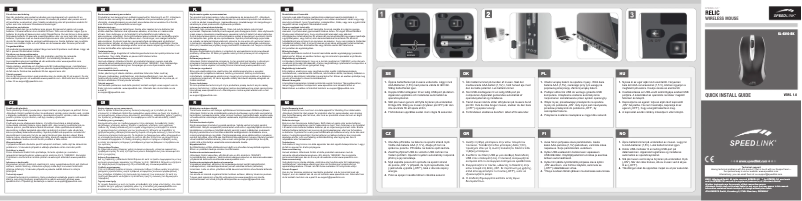 Page 1 de la notice Manuel utilisateur Speed-Link Relic SL-6310-BK