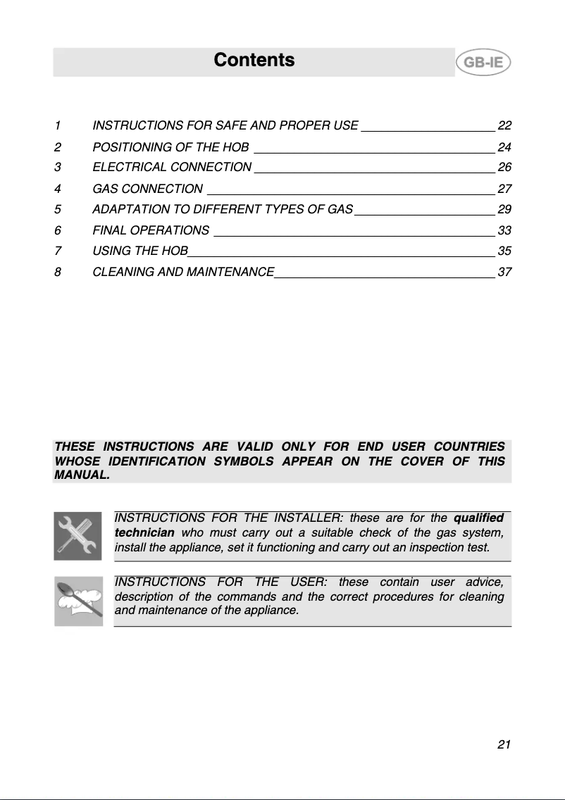 First page image of the manual for SRV876C6